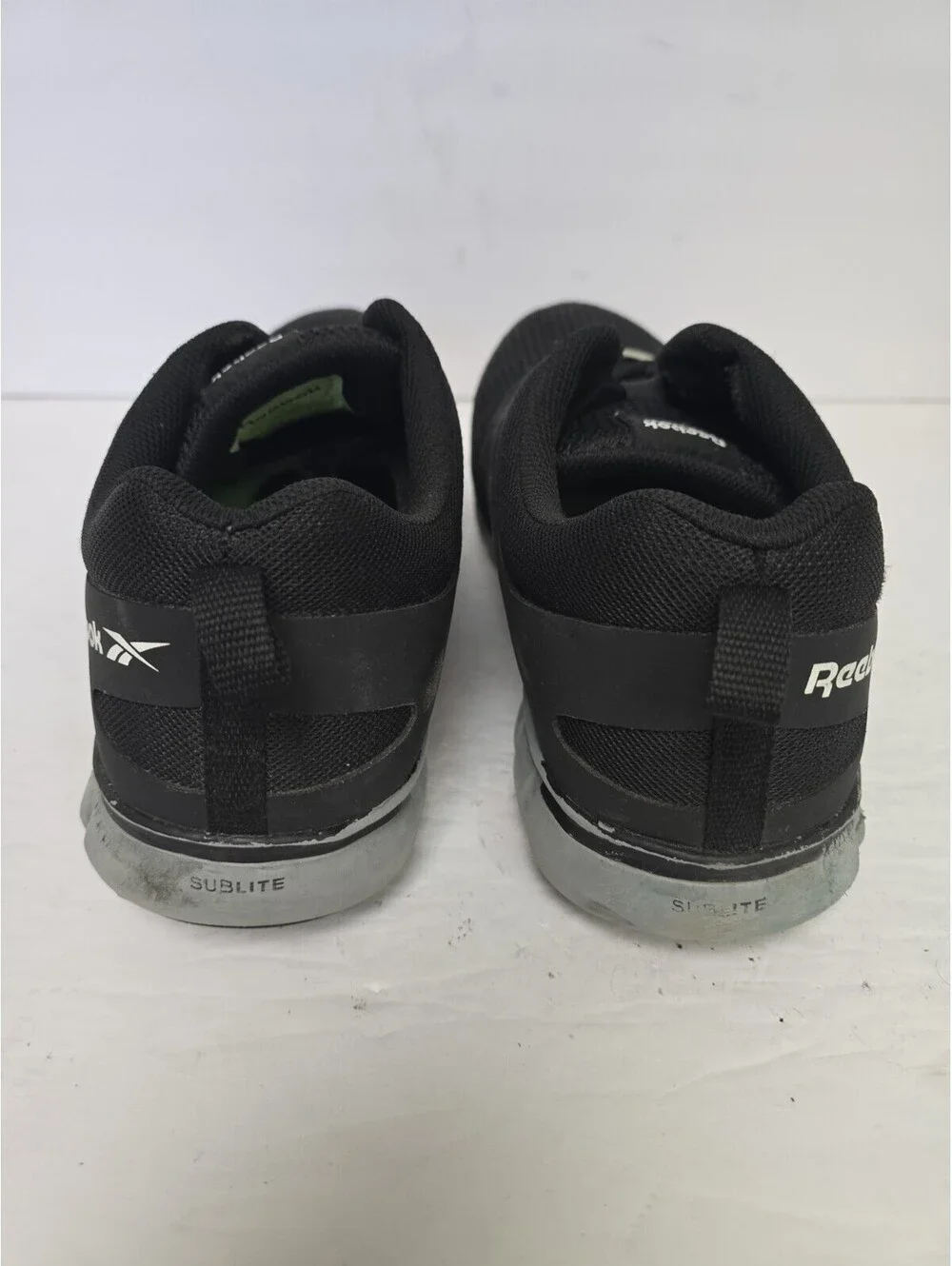 Reebok Work Men’s Sublite Safety Cushion Work Shoes IB4041 Black/Grey Size 10.5W